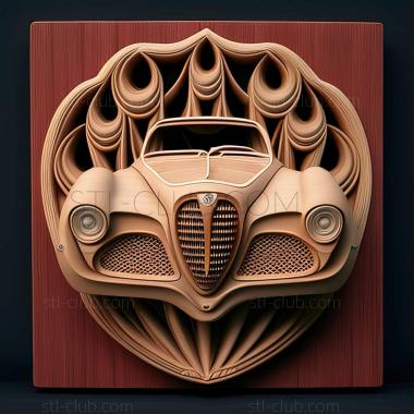 3D model Alfa Romeo 80 (STL)